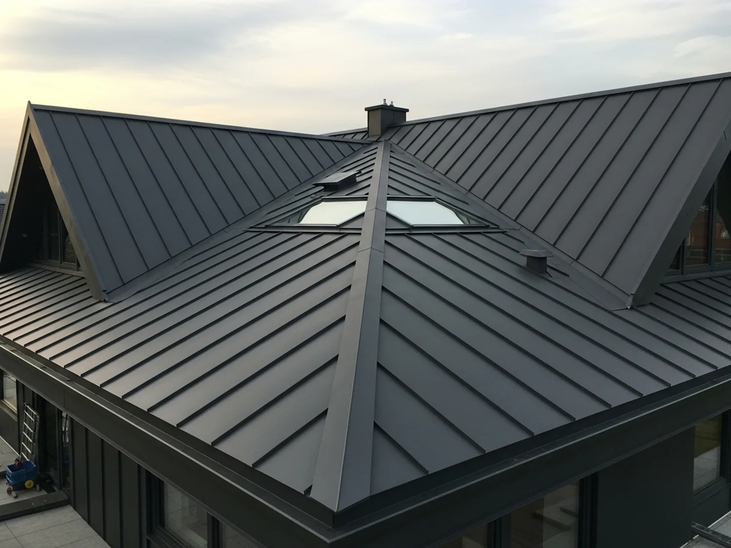 Réalisation : Toiture zinc — Résidentiel rénovation